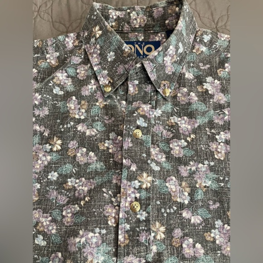Vintage The Ono Shirt by Liberty House Med Hawaiian Shirt Button Down‎ Floral